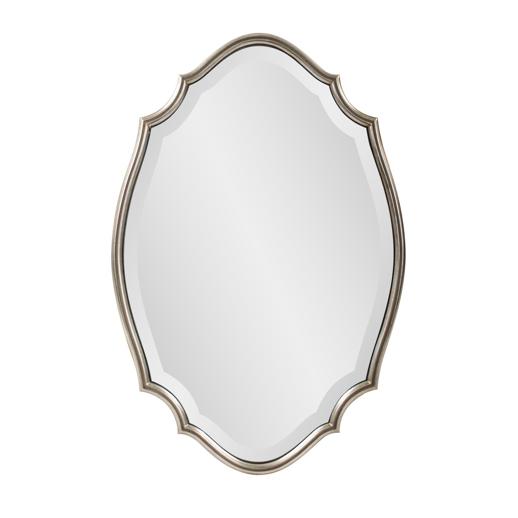  Mirrors Mirrors Sabien Mirror in Antique Silver