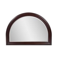 George Arched Mirror Brown