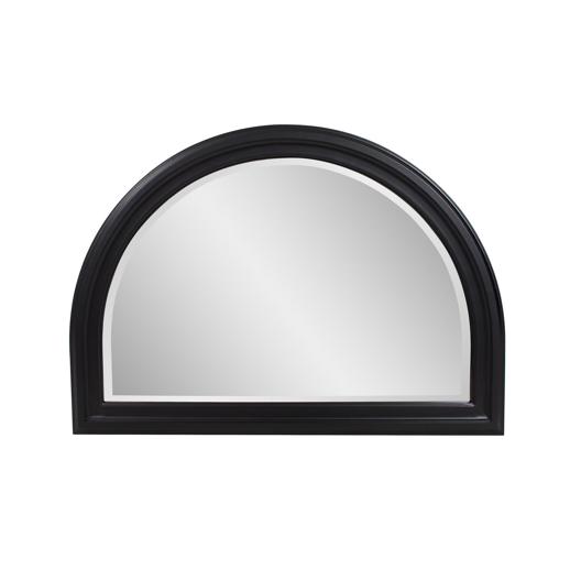  Mirrors Mirrors George Arched Mirror Black