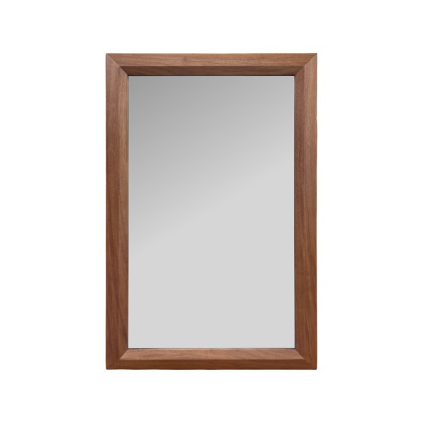 Vinyl Wall Covering Mirrors Mirrors Avery  Walnut Mirror