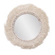 Fringe Round Mirror