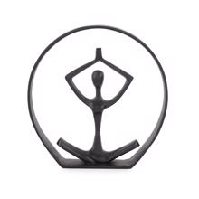 In The Zen Sculpture in Black Aluminum