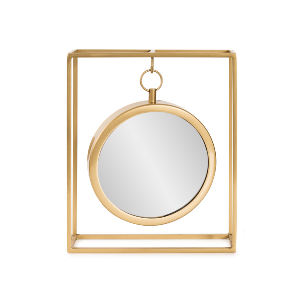 Vinyl Wall Covering Mirrors Mirrors Lauren Gold Tabletop Decorative Mirror