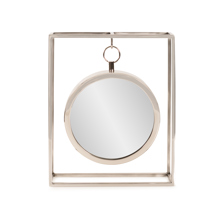 Lauren Silver Tabletop Decorative Mirror