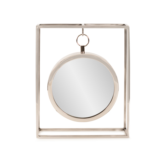  Mirrors Mirrors Lauren Silver Tabletop Decorative Mirror