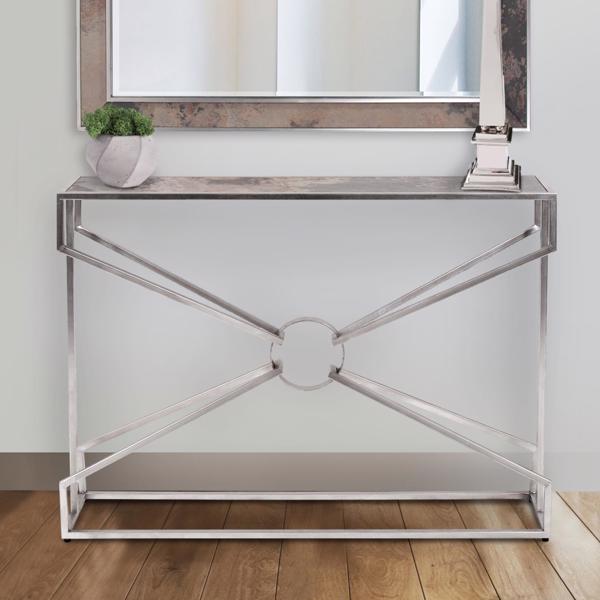 Vinyl Wall Covering Accent Furniture Accent Furniture Mason Console Table