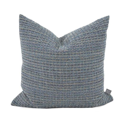  Textiles Textiles 20 x 20 Alton Indigo Pillow  - Poly Insert