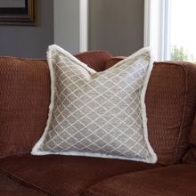 20 x 20 Pillow Grille Natural - Down Insert