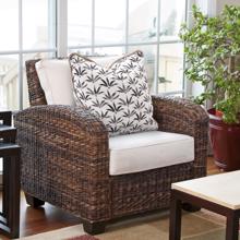 20 x 20 Pillow Hemp Charcoal - Down Insert