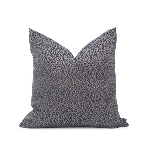  Textiles Textiles 20 x 20 Pillow Lynx Indigo  - Down Insert
