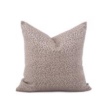 20 x 20 Pillow Lynx Taupe  - Poly Insert