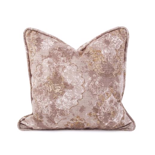  Textiles Textiles 20 x 20 Pillow Baroque Taupe  - Down Insert