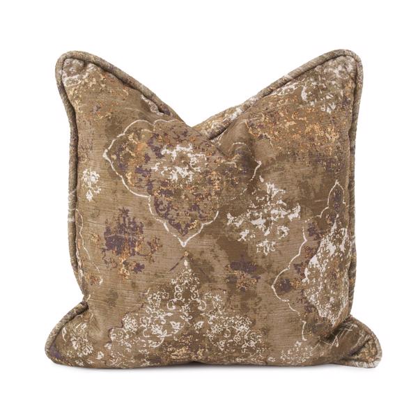 Vinyl Wall Covering Textiles Textiles 20 x 20 Pillow Baroque Moss  - Down Insert