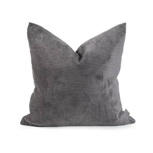  Textiles Textiles Pillow 20 x 20 Pana Charcoal - Down Insert