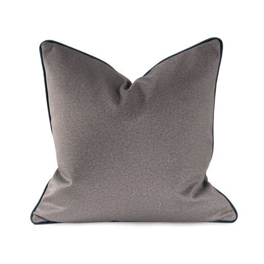  Textiles Textiles Qivuit Gray 20x20 Down Filled Pillow