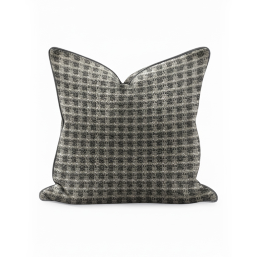  Textiles Textiles Furley Grey Down Filled 20x20 Pillow