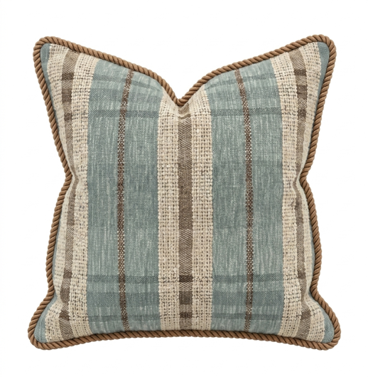  Textiles Textiles Roper Mint 20x20 Down Filled Pillow