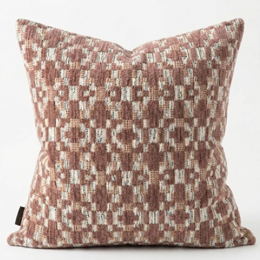  Textiles Textiles Rhombus Rose 20x20 Pillow