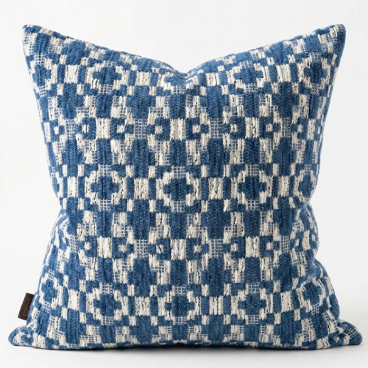  Textiles Textiles Rhombus Royal 20x20 Pillow
