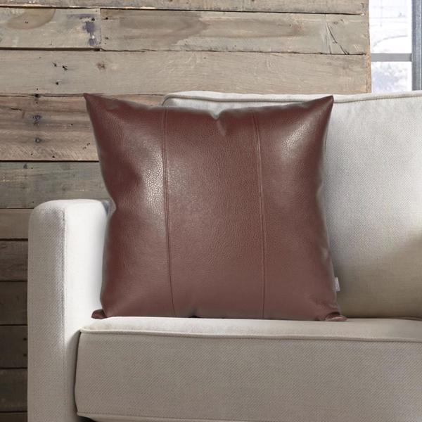 Vinyl Wall Covering Textiles Textiles 20 x 20 Pillow Avanti Pecan