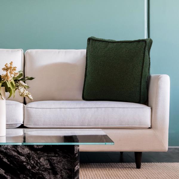 Vinyl Wall Covering Textiles Textiles 20 Gusseted Pillow Barbet Forest - Down Insert