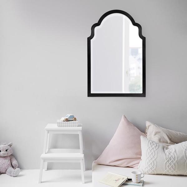 Vinyl Wall Covering Mirrors Mirrors Sultan Mirror - Glossy Black