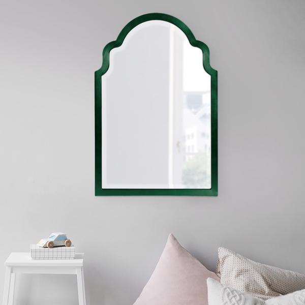 Vinyl Wall Covering Mirrors Mirrors Sultan Mirror - Glossy Hunter Green