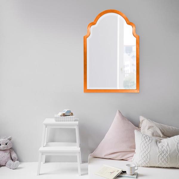Vinyl Wall Covering Mirrors Mirrors Sultan Mirror - Glossy Orange