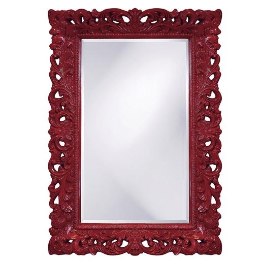  Mirrors Mirrors Barcelona Mirror - Glossy Burgundy