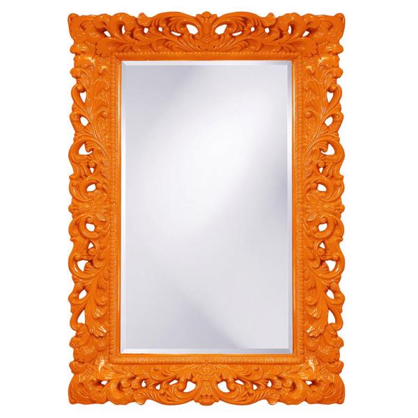 Vinyl Wall Covering Mirrors Mirrors Barcelona Mirror - Glossy Orange