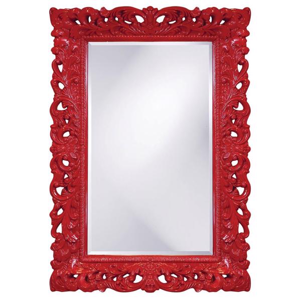Vinyl Wall Covering Mirrors Mirrors Barcelona Mirror - Glossy Red