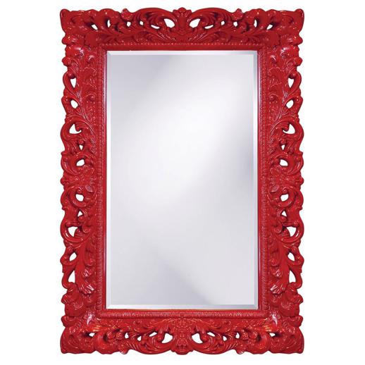  Mirrors Mirrors Barcelona Mirror - Glossy Red