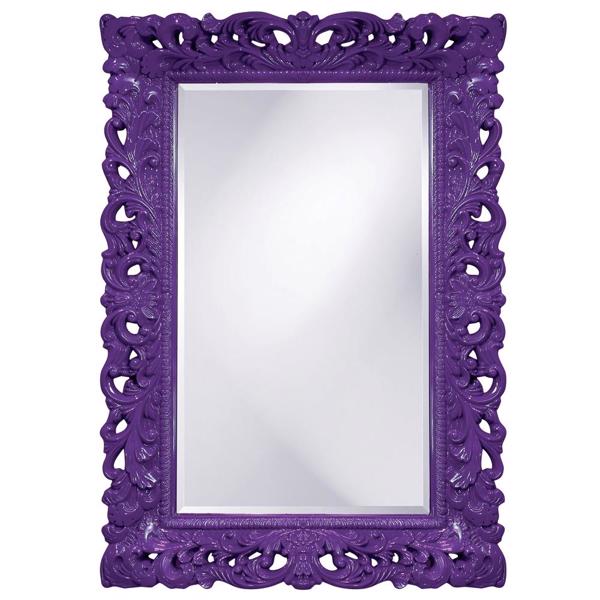 Vinyl Wall Covering Mirrors Mirrors Barcelona Mirror - Glossy Royal Purple