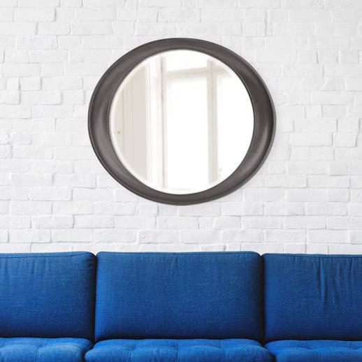  Mirrors Mirrors Ellipse Mirror - Glossy Charcoal