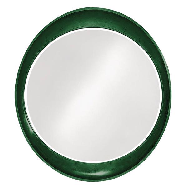 Vinyl Wall Covering Mirrors Mirrors Ellipse Mirror - Glossy Hunter Green