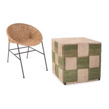 Escobedo Scoop Jute Chair