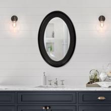 Ethan Mirror - Glossy Black
