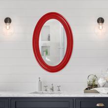 Ethan Mirror - Glossy Red