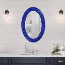 Ethan Mirror - Glossy Royal Blue