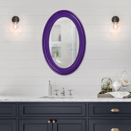  Mirrors Mirrors Ethan Mirror - Glossy Royal Purple