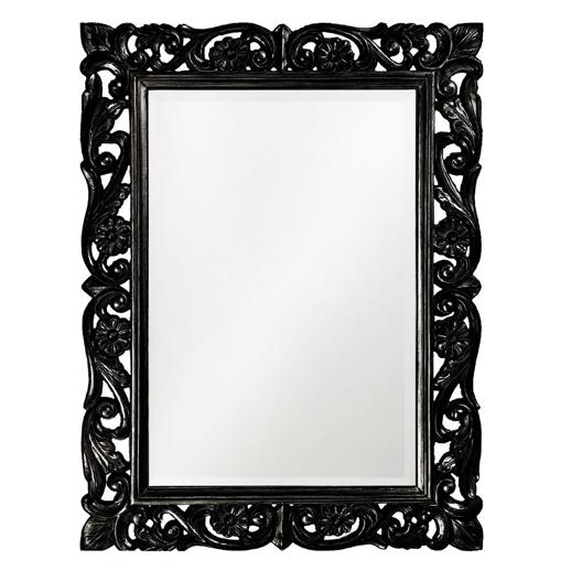  Mirrors Mirrors Chateau Mirror - Glossy Black