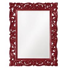 Chateau Mirror - Glossy Burgundy