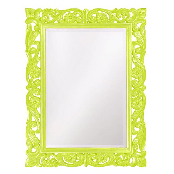 Vinyl Wall Covering Mirrors Mirrors Chateau Mirror - Glossy Green