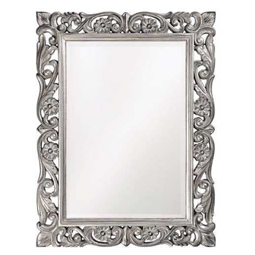  Mirrors Mirrors Chateau Mirror - Glossy Nickel