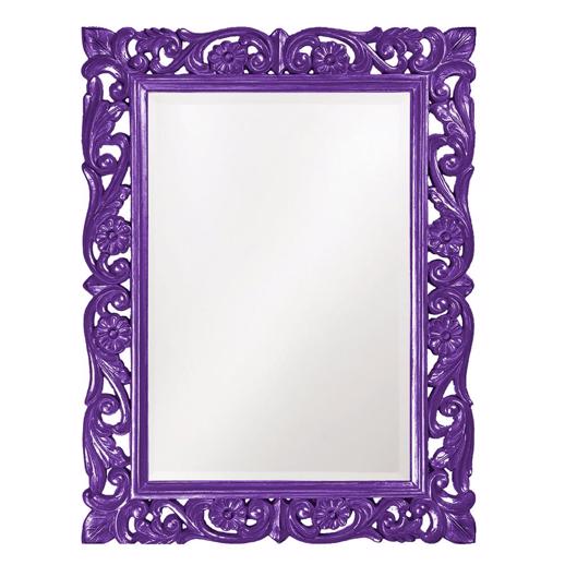  Mirrors Mirrors Chateau Mirror - Glossy Royal Purple