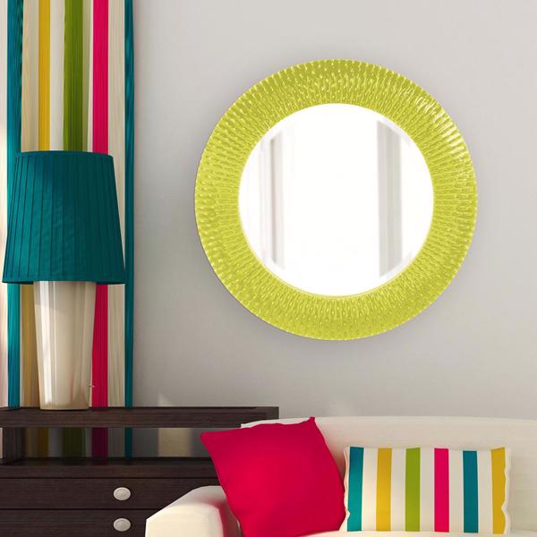 Vinyl Wall Covering Mirrors Mirrors Bergman Mirror - Glossy Green