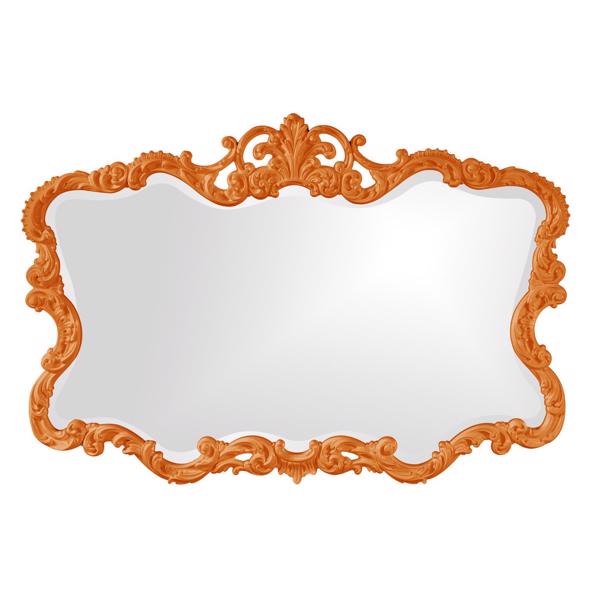 Vinyl Wall Covering Mirrors Mirrors Talida Mirror - Glossy Orange