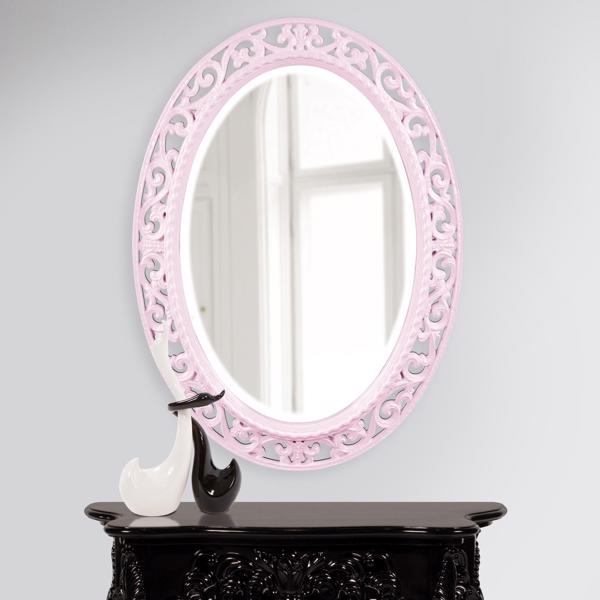 Vinyl Wall Covering Mirrors Mirrors Suzanne Mirror - Glossy Lilac