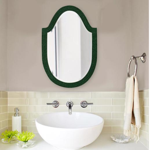  Mirrors Mirrors Lancelot Mirror - Glossy Hunter Green