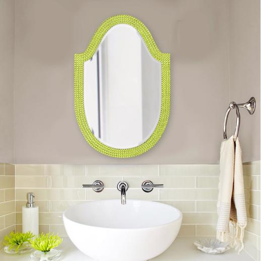  Mirrors Mirrors Lancelot Mirror - Glossy Green